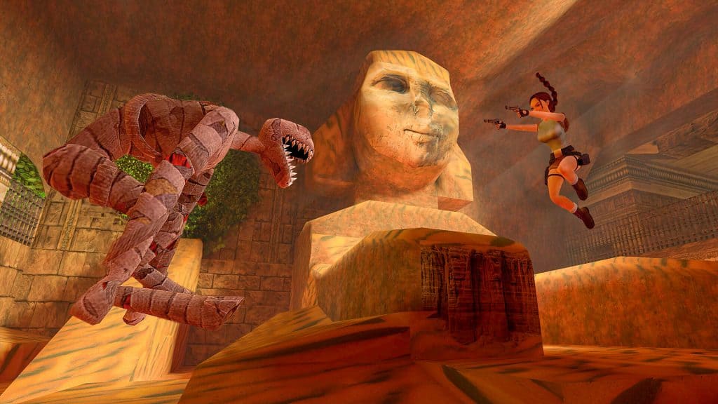 Combate em Tomb Raider I-III Remastered