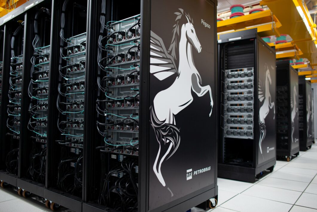 Supercomputador Pégaso (imagem: divulgação/Petrobras)