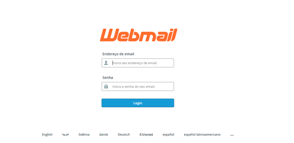 Como acessar seu e-mail pelo Webmail