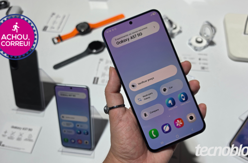 Galaxy A57 (256 GB) já cai 41% com&hellip;