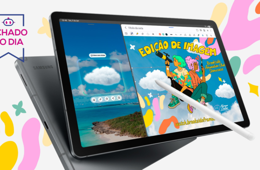 Galaxy Tab S10 Lite 5G (256 GB) tem menor preço desde março com 42% OFF no Magalu