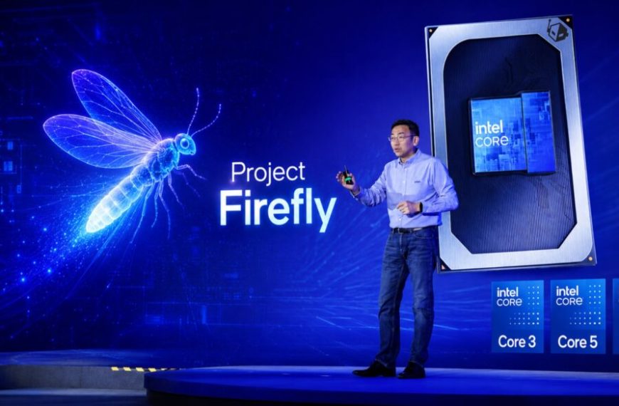 Anúncio do Project Firefly pela Intel 