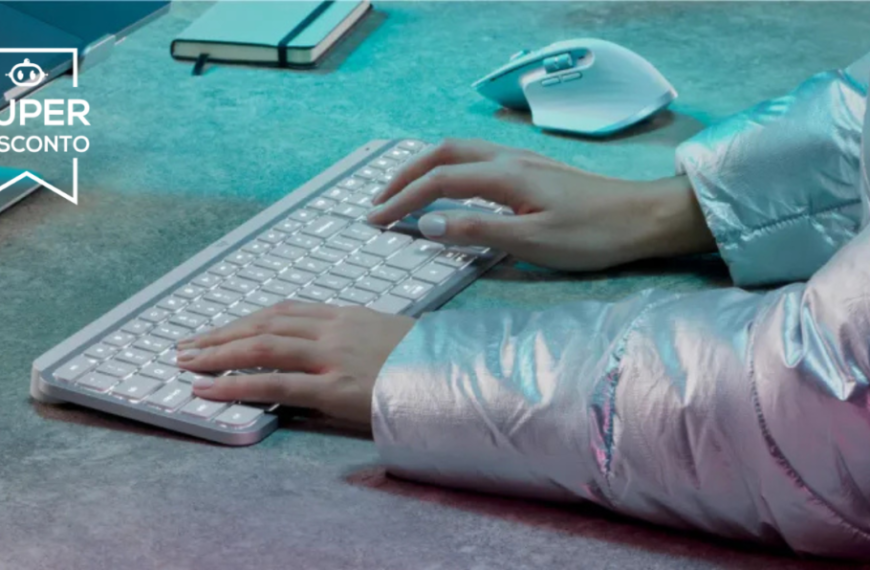Teclado sem fio Logitech MX Keys&hellip;
