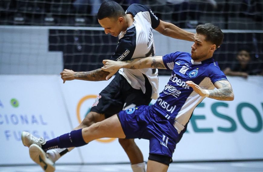 Corinthians vence o Tubarão e sobe na tabela da Liga Nacional de Futsal