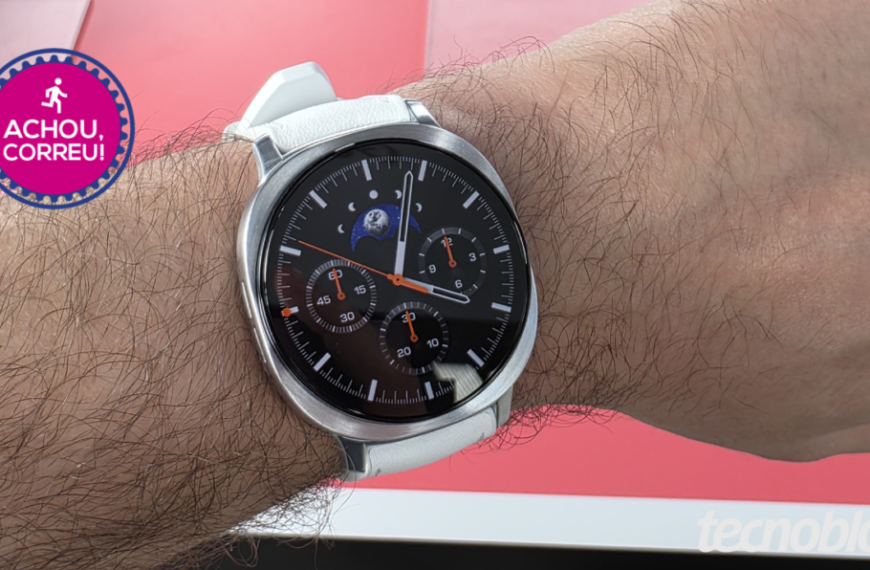 Galaxy Watch 8 está por menos da metade do preço com cupom no Magalu