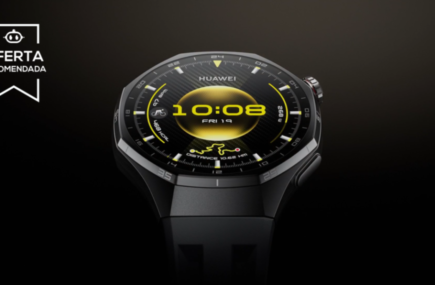 Huawei Watch GT 6 Pro com caixa de titânio tem oferta em 12x sem juros na Amazon
