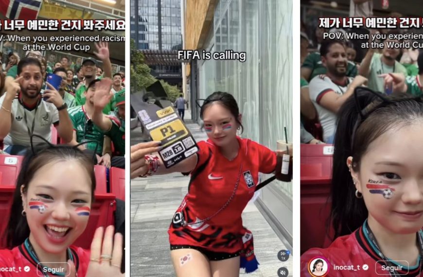 Após denunciar gesto racista na Copa, influenciadora coreana é convidada pela Fifa para jogo no México